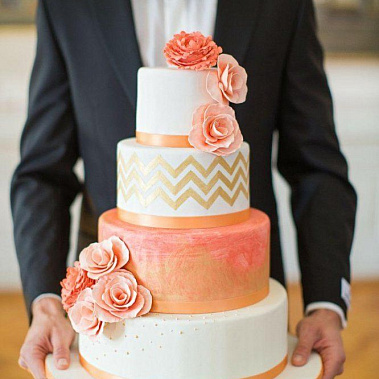 Торт "Персиковый" купить - щелково.сладкоежкин.рф