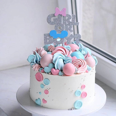 Торт "Girl or Boy" купить - щелково.сладкоежкин.рф
