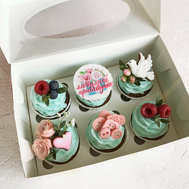 Капкейки "Любимой прабабушке" купить - щелково.сладкоежкин.рф