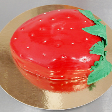 Торт "Клубника" купить - щелково.сладкоежкин.рф