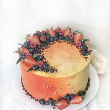 Торт «Закат» купить - щелково.сладкоежкин.рф