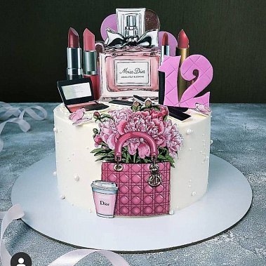 Торт "Косметика" купить - щелково.сладкоежкин.рф
